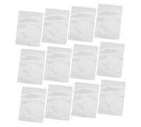 VILLFUL 100pièces Sachets Transparents Refermables à Fermeture Éclair Plastique Épais Lot Distributeur pour Rangement Objets Petits et Accessoires