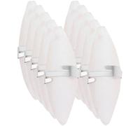 VILLFUL 10pièces Jouet Os De Seiche pour Perroquet Supplément De Calcium pour Oiseaux Jouet à Mâcher pour Animaux De Compagnie Intéressant pour Oiseaux