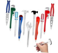 VILLFUL 11 Pièces Lot de Stylos Bille Forme Outils Ergonomiques avec Point Magnétique pour Bureau et Maison Accessoires Amusants pour Adultes