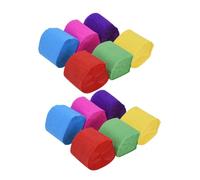 VILLFUL 12 pièces Banderoles Papier Crépon pour Décorations de Fête Rouleau Rouge Rose Jaune Bleu Vert pour Anniversaires Mariages et Festivals
