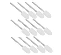 VILLFUL 12 pièces Feutres de Polissage Feutre de Laine pour Outils Rotatifs Accessoires Pour Perceuse Kit Professionnel pour Ponçage et Polissage des Ongles et Surfaces Délicates