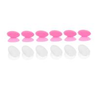 VILLFUL 12 pièces Lot de Caches Silicone pour Brosse à Lèvres Protège-pinceaux Réutilisables Hygiénique et Anti-poussière Protection Fiable pour Maquillage Lèvres