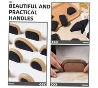 VILLFUL 12 Pièces Moules de Poignée de Tasse Poterie Outils de Modelage EVA Poignées Petites pour Fabrication DIY