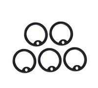 VILLFUL 12 Pièces Silicone Dog Tag Silencers Mute Rings for Pet Id Tags Noise Reduction and Edge Protection for Dogs