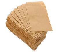 VILLFUL 120 Pièces Enveloppes Kraft pour Semences Petites Pochettes de Stockage Papier Kraft Résistantes et Pratiques Autocollantes pour et Petits Objets Lot Denveloppes de Rangement
