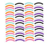 VILLFUL 120 Pièces Eyelash Curler Refill Pads High Elasticity Silicone Lash Curl Pads Replacement Strips Durable And Fit For Enhancing Makeup Experience