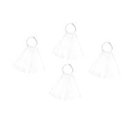 VILLFUL 150 pièces Nuancier Ongles avec Anneaux Transparent Carte Couleur Vernis Manucure Présentoir Pratique pour Salon Nail Art