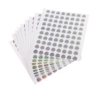 VILLFUL 1600 pièces Autocollants Qc Passed Adhésifs Ronds pour Contrôle Qualité Entrepôt PVC Résistants Étiquettes Inventaire Faciles à Appliquer et Retirer