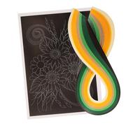 VILLFUL 1Ensemble Kit de Quilling Papier Complet Accessoires Artisanat pour DIY avec Modèles Carton pour Débutants