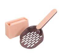 VILLFUL 1ensemble Set De à Litière pour Accessoire Pratique Et pour Nettoyer La Litière Design Filtré Et Poignée Ergonomique pour Usage Domestique Ou Animalerie