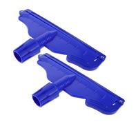VILLFUL 2 Pièces Accessoires de Fixation pour Tête de Balai Plastique Bleu pour Tête de Mop Coton Fixation Solide et Détachable Accessoires de Remplacement pour Manche de Mop Clip