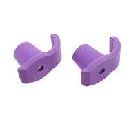 VILLFUL 2 Pièces Accessoires pour Déambulateurs Anti-dérapants en Nylon et Tpr pour Personnes Âgées, Pédalier pour Usage Extérieur sur Neige, Couleur Pourpre