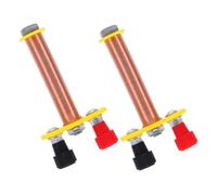 VILLFUL 2 Pièces Bobine Electromagnétique T Forme de Solénoïde pour Expériences Physiques Outil Pédagogique pour Étudiants Éducation Électrique Enseignement de Électromagnétisme