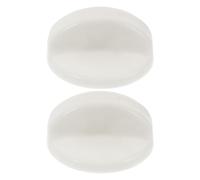 VILLFUL 2 Pièces Boutons de Commande en Plastique pour Machine à Laver, Accessoires Faciles à Utiliser, Prolongent la Durée de Vie de L'appareil, Compatibles Lave-linge