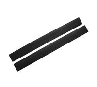 VILLFUL 2 pièces Cache-fentes Silicone Résistant Chaleur pour Plan de Travail Cuisine Joint Étanche Anti-huile et Saleté Lot de Noir Compatible Types de Cuisinières