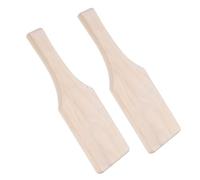 VILLFUL 2 Pièces Clay Sculpture Paddle Wooden Pottery Tool For Shaping Smoothing Modeling Suitable For Beginners And DIY Ceramic Art