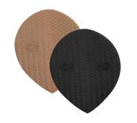 VILLFUL 2 pièces Coussinets Semelle pour Sneakers Antidérapants et Renforts Patchs de Réparation Talon Ajustables pour Chaussures Usées Pads Invisibles et Flexibles