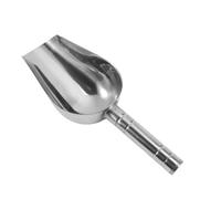 VILLFUL 2 Pièces cuillère à Nourriture pour Animaux de Compagnie Pelle à Pelle 1/2 Tasse de cuillère Entonnoir Animal de Compagnie Boule de Nourriture pour Chien Pelle en Acier Inoxydable