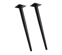 VILLFUL 2 pièces Meubles Métalliques Coniques Appui pour Canapé Fauteuil Armoire et Table Accessoires de Remplacement Robustes et Stables