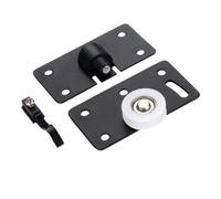 VILLFUL 2 pièces Roulette Porte Coulissante Cabinet et Armoire Roues de Rail Guide Matériau pour Meubles de Maison