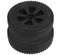 VILLFUL 2 pièces Roulettes Pivotantes pour Barbecue Grill Chariot Roues de Remplacement Robustes et Faciles à Installer pour Barbecue à Gaz et Chariots de Cuisine Extérieurs