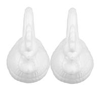 VILLFUL 2 pièces Sculptures de Poules Mousse de Modèles de Coq Polystyrène pour Activités et Artisanales pour Peinture DIY et Développement des Compétences Manuelles des Garçon Fille