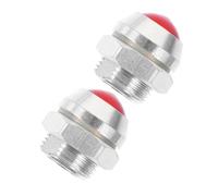 VILLFUL 2 pièces Soupape de Sécurité pour Autocuiseur Valve Rouge Plate Compatible Cocotte SEB et Autres Modèles Accessoire Remplaçable pour Régulation de Pression Sécurisée
