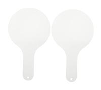 VILLFUL 2 pièces Tableau Double Face pour Garçon Fille Ardoise Réutilisable Pratique avec Poignée pour Activités Scolaires Dessin