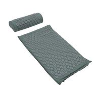 VILLFUL 2 pièces Tapis d'acupression et coussin de massage Shiatsu avec housse de transport pour yoga et relaxation à domicile