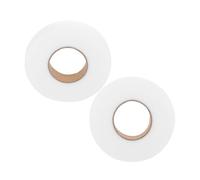 VILLFUL 2 rouleaux Ruban Thermocollant Double Face Bande Adhésive pour Ourlet de Pantalon Tissu Souple Facile à Déchirer Réparation Temporaire Textile