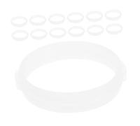VILLFUL 20 Pièces Bague de Tunnel de Hamster raccords de Tunnel pour Hamsters Accessoires de Cage aux Petits Animaux agrandissement du Tunnel pour Hamsters Plastique Blanche