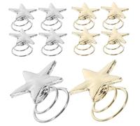 VILLFUL 20 pièces Lot de Épingles Spirales Étoiles Dorées et Argentées Barrettes Cheveux Mariage et Fête pour Filles Accessoires Coiffure Élégants et Brillants
