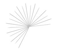 VILLFUL 20 Pièces Outils de Rooting de Cheveux pour Poupées Acier Inoxydable Kit Aiguilles de Précision pour Fabrication et Réparation de Cheveux de Poupées DIY