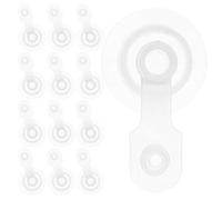 VILLFUL 20pcs Buse de Bouée en Plastique pour Accessoires de Natation Flottants, Valve d'air pour Bouée Facile à Utiliser, pour Fête Estivale et Gonflage Rapide