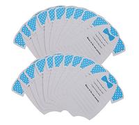 VILLFUL 20pièces Cartes De Prédiction Pour Shower Conseils Pour Nouveaux Parents Cartes Genre Pour Fête Prénatale Souvenirs Colorés Et Stables