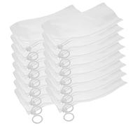 VILLFUL 20Pièces Trousse à Crayon Transparent avec Lot de Sachets de Rangement pour Stylo Crayon et Fournitures Scolaires