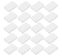 VILLFUL 25 boîtes d'allumettes vierges : boîtes de rangement blanches à personnaliser pour allumettes, idéales pour les invités lors d'un mariage, d'une fête prénuptiale ou d'une