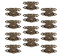 VILLFUL 25 Ensembles Vintage Iron Jewelry Box Buckles Retro Case Locks For Home Office Decorative Small Accessories