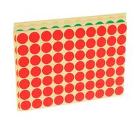 VILLFUL 2800 Pièces Gommettes Rondes Autocollantes Colorées Étiquettes Codage Couleur Adhésives pour Bureau et Classe avec Pastilles Chacune Aides Organisationnelles et Éducatives
