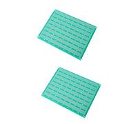 VILLFUL 2pièces Carte De Circuit Imprimé Soudable Vert pour Prototypage Plaque De Soudure Multi-Fonctionnelle pour Et Expérimentations Électroniques