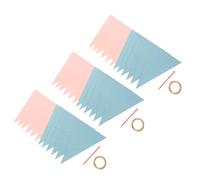 VILLFUL 3 Pièces Bannière Fanions Pailletés Papier Décoration Suspendue pour Shower Fête Révélation de Genre Anniversaire Guirlande Festive Polyvalente