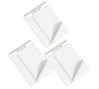 VILLFUL 3 Pièces Daily Planner Notepad Undated Portable To Do List Notebook For Task Management And Scheduling Home Office Supplies