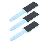 VILLFUL 3 pièces Double-sided Foot Pedicure Tools Professional Foot Scraper For Removing Dead Skin Calluses Rough Heels For Home And Travel Care