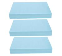 VILLFUL 3 Pièces Plaques de Polystyrène Haute Densité pour Bâtir des Modèles de Scène Diy Base Stable pour Diorama Artisanat et Sculptures Dimensions