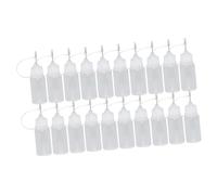 VILLFUL 30 Pièces Applicator Bottles With Needle Tip Empty Precision Glue Applicator Bottles For Ink Paint Oil And Adhesives Reusable Diy Craft