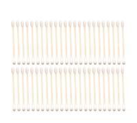 VILLFUL 300 Bâtonnets de Coton à Double Tête en Coton Naturel Cotons-Tiges Cosmétiques pour Maquillage et Nettoyage Usage Domestique et Voyage sans Irritation Hygiéniques et Pratiques