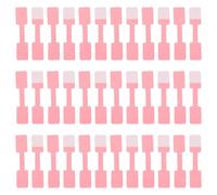 VILLFUL 300 Pièces autocollants d'étiquettes de pot gommettes etiquettes alimentaires waterproof bottle labels étiquettes de bouteille etiquette alimentaire autocollantes Pink