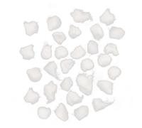 VILLFUL 300 pièces Boules de Coton pour Ongles Coton Absorbant Doux sans Résidu Dissolvant Vernis Gel Matériel de Manucure Pratique