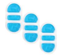 VILLFUL 3pièces Compresse Froide pour Nez Poche de Glace Rafraîchissante Multi-fonctionnelle pour Soulager Sinus et Maux de Tête Réutilisable et Portable