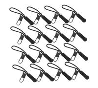 VILLFUL 4 ensembles Kit Tirettes Fermeture Éclaire Détachables pour Réparation Bagages Sacs à Dos Accessoires et Fonctionnels